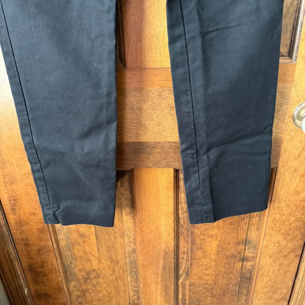 #2 White House Black Market Black Straight Leg Pants Size 12R